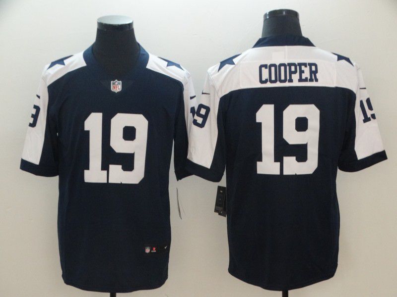 Men Dallas cowboys #19 Cooper Blue Thanksgiving Nike Vapor Untouchable Limited Playe NFL Jerseys->baltimore orioles->MLB Jersey